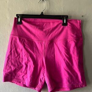 lululemon athletica Hot Pink Athletic Shorts